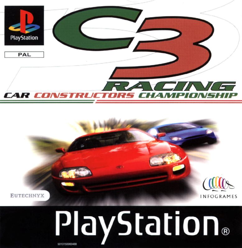 Max Power Racing box art for Playstation